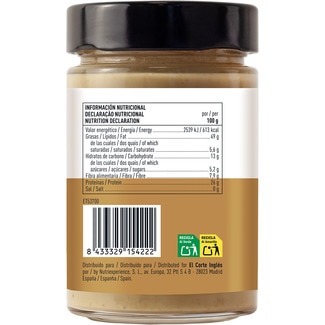 Crema de cacahuete 100% frasco 500 g - Special Line El Corte Ingles