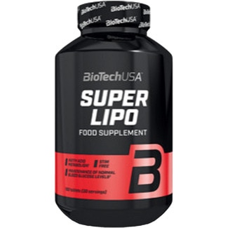 BIOTECH USA Super Lipo complemento alimenticio que normaliza el metabolismo bote 120 comprimidos