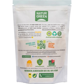 Harina de almendra ecológico y sin gluten envase 300 g - Naturgreen