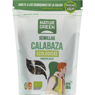 NATURGREEN Bio semillas de calabaza ecológicas sin gluten bolsa 225 g
