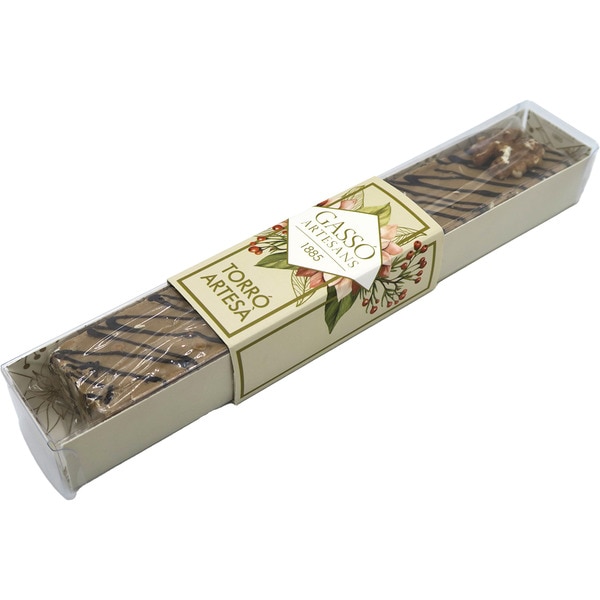 Praliné-Turrón mit Walnüssen Karton 200 g