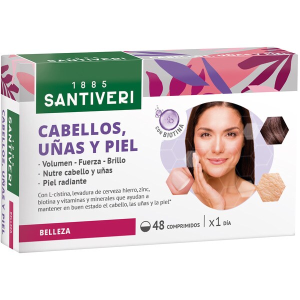hair, nails and skin case 48 tablets