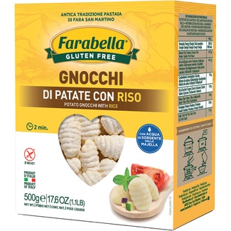 FARABELLA Gnocchi de patata con arroz sin gluten envase 500 g