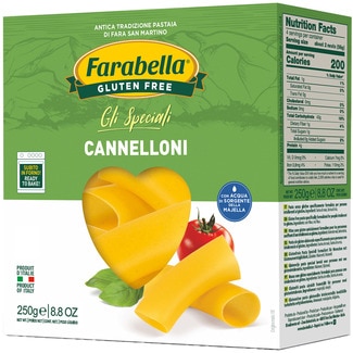 FARABELLA Gli Speciali Cannelloni sin gluten envase 250 g