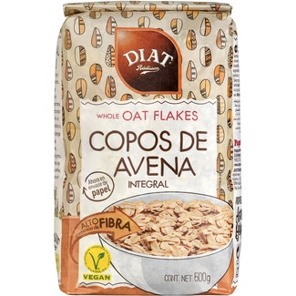 Copos de avena integral bolsa 500 g - Diat Radisson