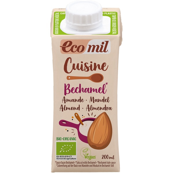 Cuisine bechamel de almendras ecológica y sin gluten envase 200 ml