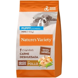 NATURE'S VARIETY No Grain mini puppy dog food with chicken bag 3 kg