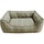 FRED&RITA Toby green colour basket cushion for dogs and cats 61x45x21 cm 1 each
