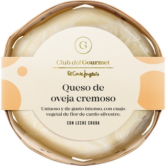 CLUB DEL GOURMET creamy sheep's cheese with raw milk piece 550 g