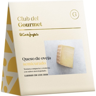 CLUB DEL GOURMET sheep's semi-mature cheese made with raw milk wedge 250 g