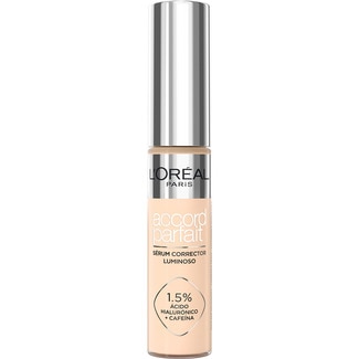 L'OREAL Paris strahlendes Concealer-Serum Accord Parfait Radiant Ton 1R mit Hyaluronsäure + Koffein