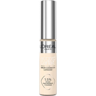 L'OREAL Paris strahlendes Concealer-Serum Accord Parfait Radiant Ton 1N mit Hyaluronsäure + Koffein