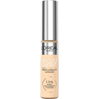 L'OREAL Paris strahlendes Concealer-Serum Accord Parfait Radiant Ton 4N mit Hyaluronsäure + Koffein