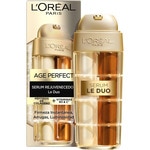 Age Perfect serum rejuvenedor Le Duo péptidos de colágeno + vitamina B3 y C dosificador 30 ml firmeza instantánea, arrugas y luminosidad