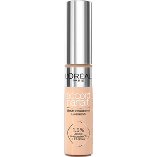 L'OREAL Paris strahlendes Concealer-Serum Accord Parfait Radiant Ton 1R mit Hyaluronsäure + Koffein