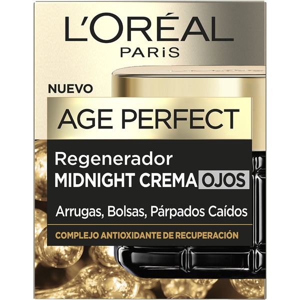 Age Perfect Midnight eye cream for wrinkles, puffiness, and drooping eyelids jar 15 ml