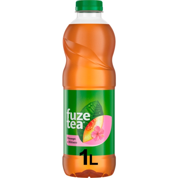 Ice Tea Pêssego e Hibisco garrafa 1 L