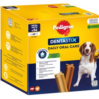 Pedigree Snack para Cão Médio Dentastix Multipack 56 Sticks embalagem 1400 g