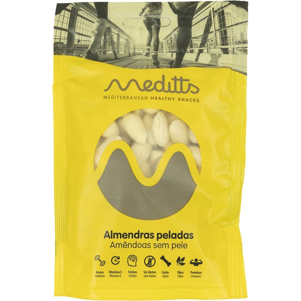 almendras peladas sin gluten bolsa 175 g