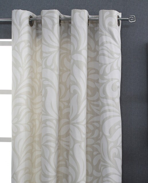 Cortina ollaos jacquard