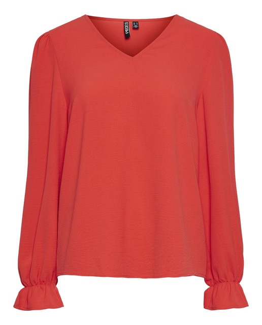 Blusa cuello en V