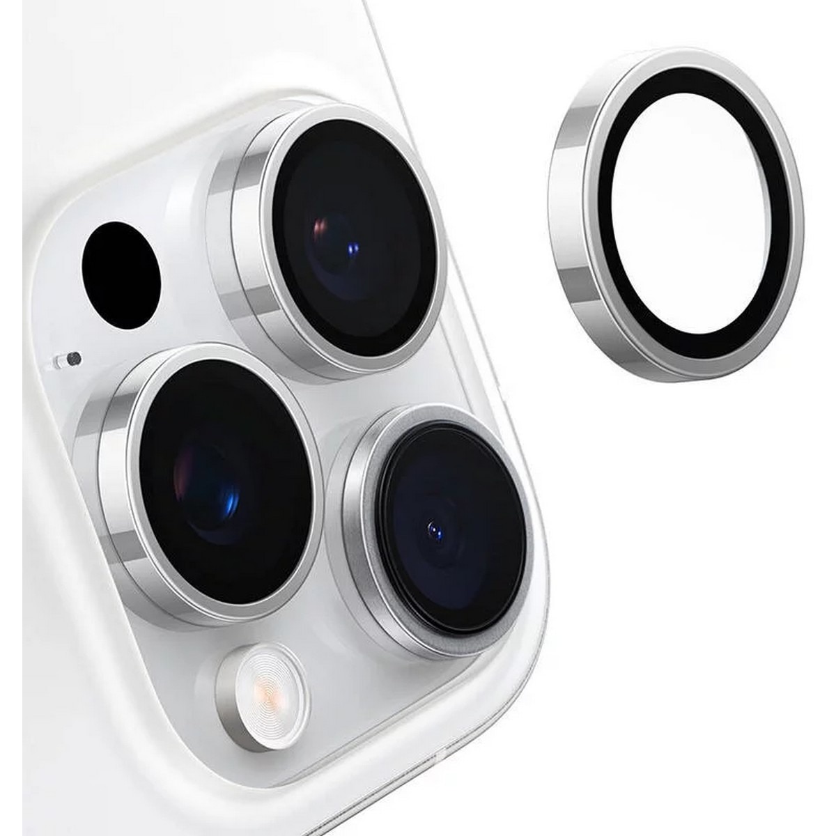 Protetor de Lente Torras para iPhone 16 Pro - Cinzento 2
