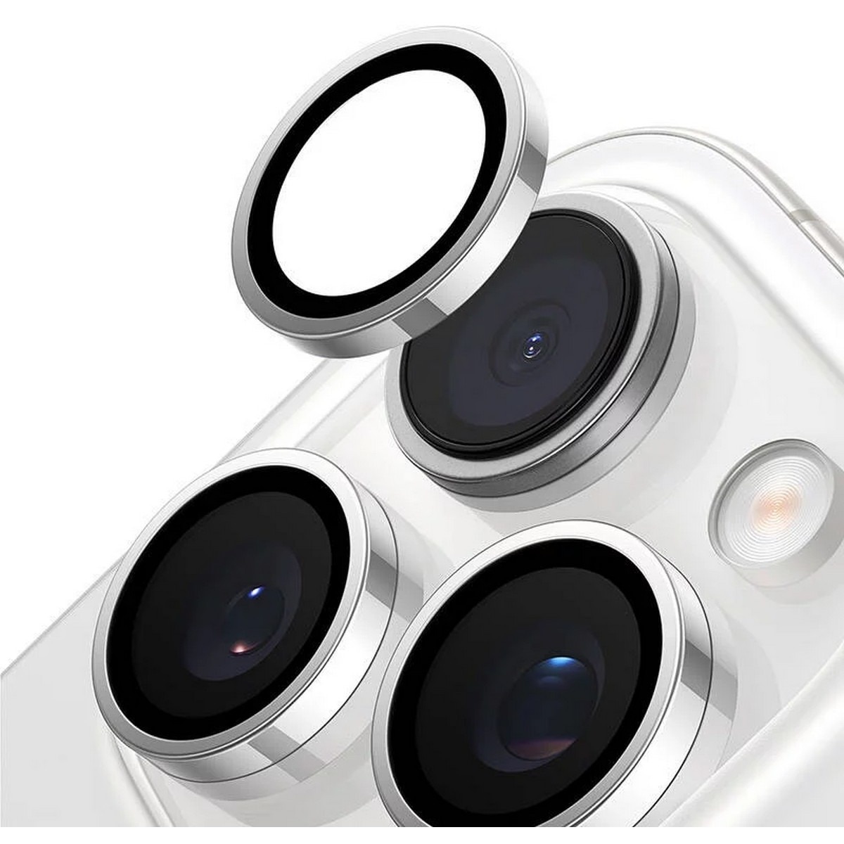 Protetor de Lente Torras para iPhone 16 Pro - Cinzento 3