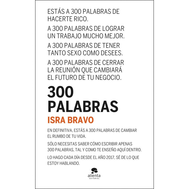300 palabras (Tapa blanda con solapas)