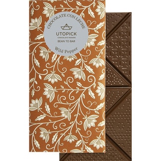 UTOPICK milk chocolate with wild pepper tablet 80 g