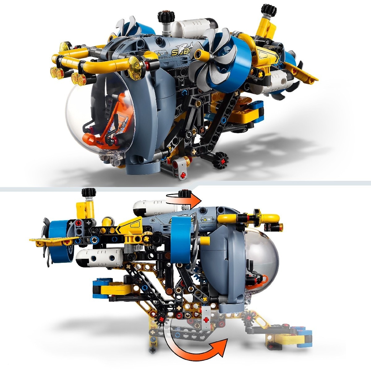 Submarino de Investigação em Águas Profundas Lego Technic 9
