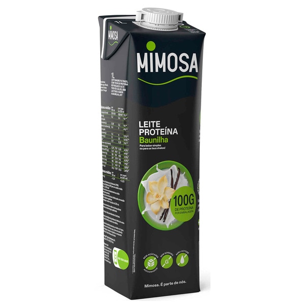 Leite Proteína Baunilha sem Lactose embalagem 1 L