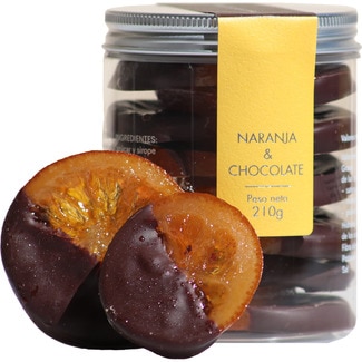 PEQUEÑA REPOSTERIA oranges with chocolate can 210 g