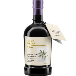 CLUB DEL GOURMET aceite de oliva virgen extra arbequina botella 500 ml