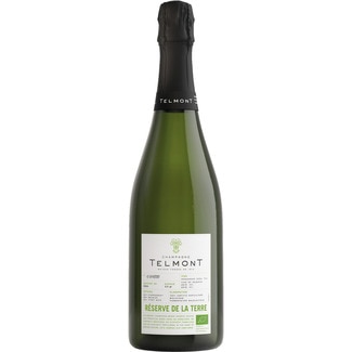 TELMONT Rèserve de la Terre organic brut champagne bottle 75 cl