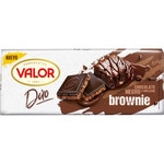 Duo chocolate negro y con leche brownie tableta 170 g