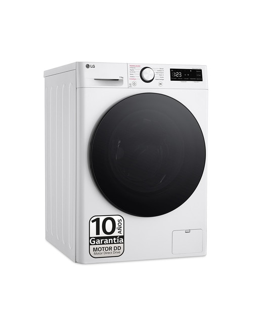 Lavadora LG 11 kg / 1400 rpm, TurboWash 360º Steam - F4WR6011AGW. Reacondicionado grado A