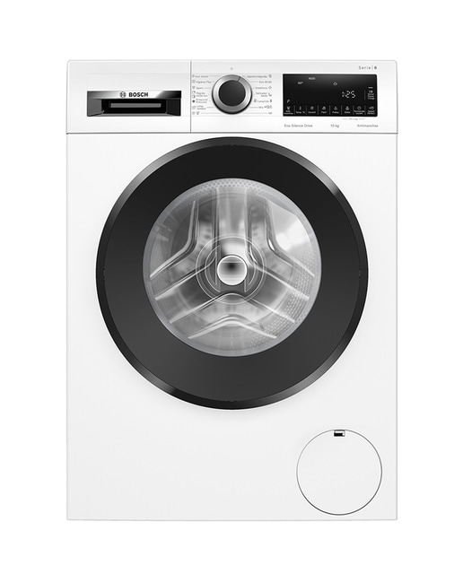 Lavadora Bosch 10 kg / 1.600 rpm, Motor EcoSilence - WGG256Z0ES. Reacondicionado grado A