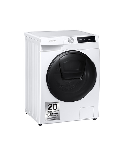 Lavadora Secadora Samsung 9kg/6kg Tecnología AddWash™ Clase E/B Blanca WD90T654DBE/S3. Reacondicionado grado A