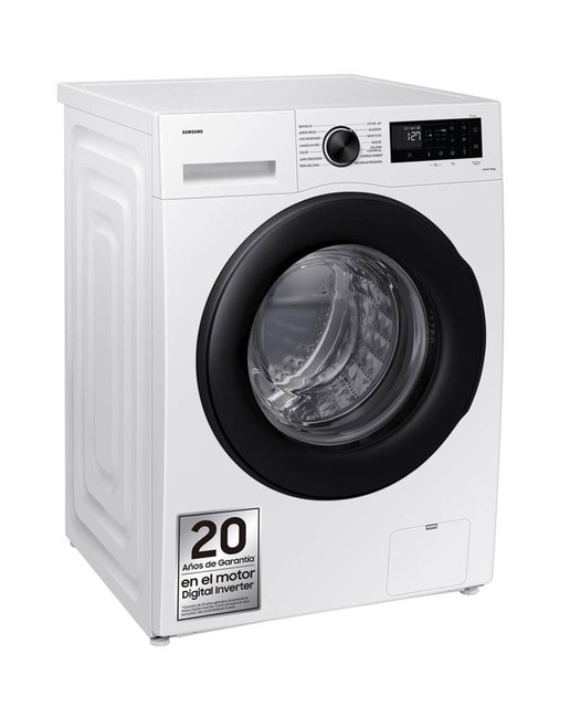 Lavadora Samsung 8kg Tecnología Ecobubble™ Clase A Blanca WW80CGC04DAEEC. Reacondicionado grado A