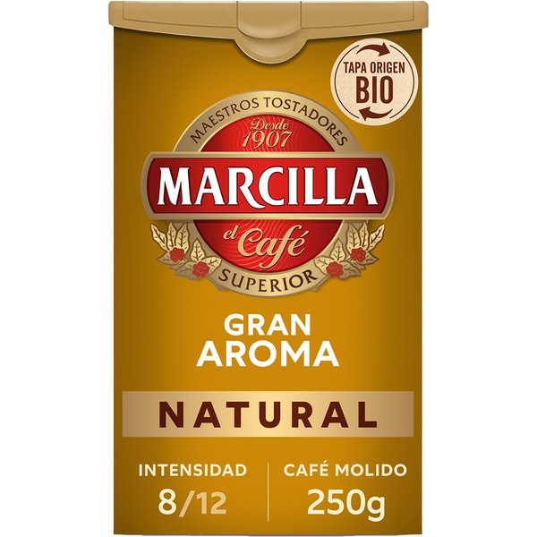 Gran Aroma gemahlener Kaffee Natur Intensität 8 Paket 250 g