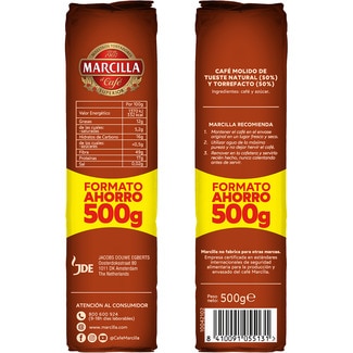 Café molido mezcla intensidad 10 paquete 500 g - Marcilla