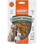 Snacks für ausgewachsene Hunde und Welpen Chicken Trainers mit Huhn No Grain Behälter 100 g