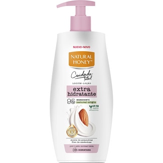 NATURAL HONEY SkinCare Extra Moisturising body lotion with almond oil 48h doser 600 ml for normal and dry skin