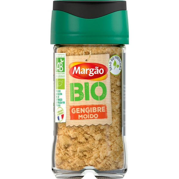 Bio Gengibre Moído Biológico frasco 32 g