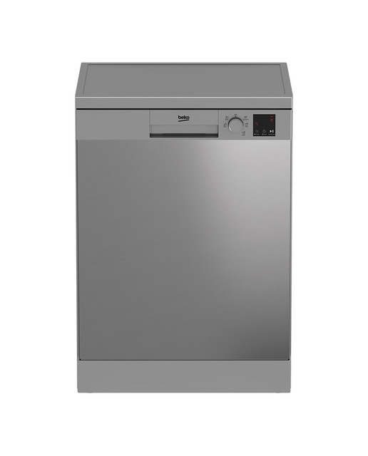 Lavavajillas Beko 13 servicios, 5 programas, 60 cm - DVN05320X. Reacondicionado grado A