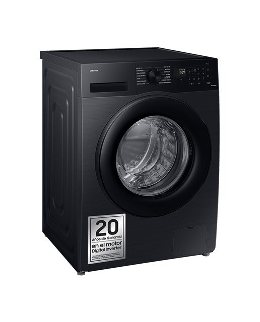 Lavadora Samsung 11kg Programa Super Speed 39 Clase A Negra WW11DG5B25ABEC. Reacondicionado grado A