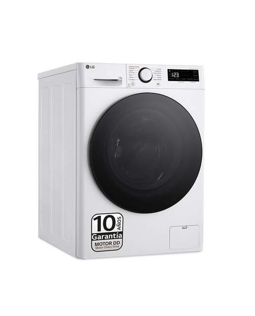 Lavadora LG 13 kg / 1400 rpm, TurboWash 360º Steam - F4WR6013AGW. Reacondicionado grado B