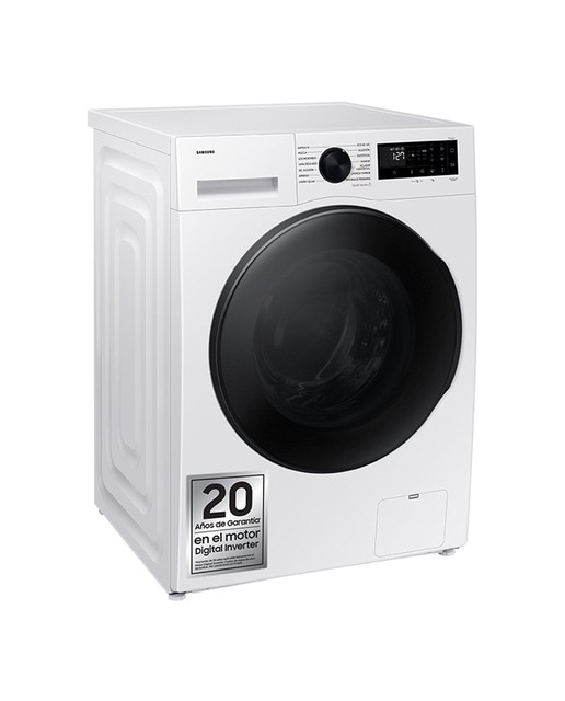 Lavadora Secadora Samsung 11kg/6kg Tecnología AI EcoBubble™ Clase D/A Blanca WD11DG5B15BEEC. Reacondicionado grado B