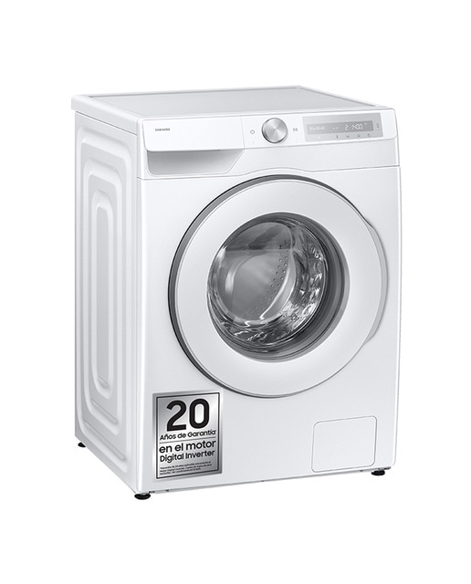 Lavadora Samsung 9kg con Autodosificación Clase A Blanca WW90DG6U85HHU3. Reacondicionado grado A