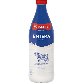 precios Pascual Leche Entera Botella 1,5 L en Hipercor